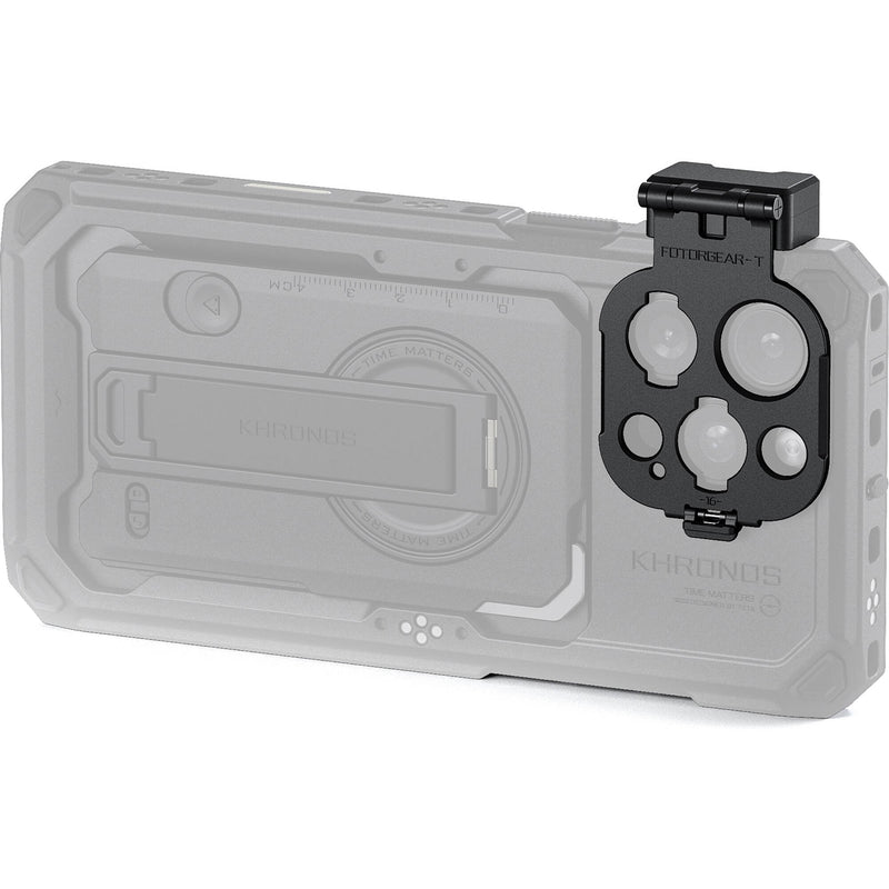 Tilta Khronos T-Series Mount Lens Adapter for iPhone 16 Pro and Pro Max (Black)