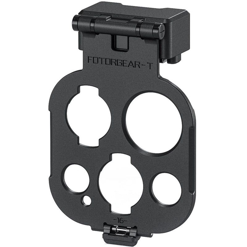 Tilta Khronos T-Series Mount Lens Adapter for iPhone 16 Pro and Pro Max (Black)