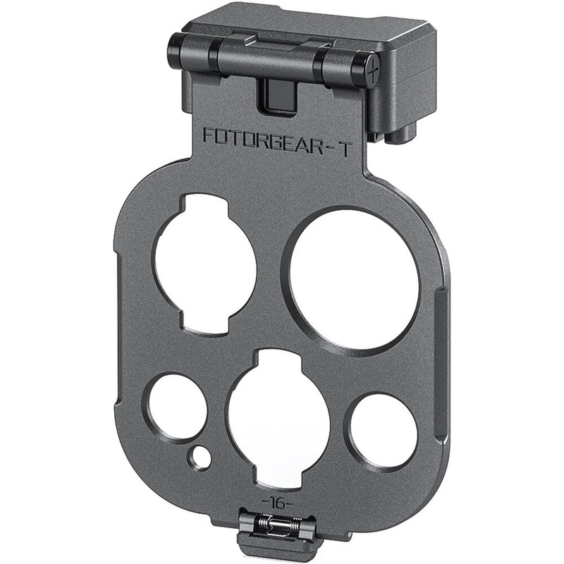 Tilta Khronos T-Series Mount Lens Adapter for iPhone 16 Pro and Pro Max (Space Gray)