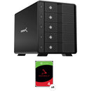 Sabrent USB 3.2 Gen 2 5-Bay 3.5" SATA Hard Drive Tray-Less Docking Station 16TB Kit