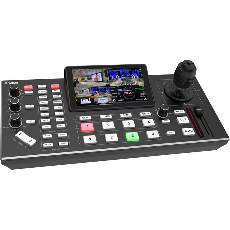 Alfatron VM-41 Multifunctional Professional Quad HDMI Video Switcher
