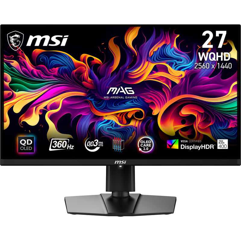 MSI MAG 271QPX 26.5" 1440p HDR 360 Hz Gaming Monitor