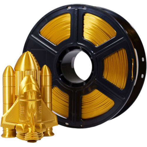 MakerBot 1.75 mm Sketch PLA Metallic Color Series Filament (2.2lb, Crown Gold)