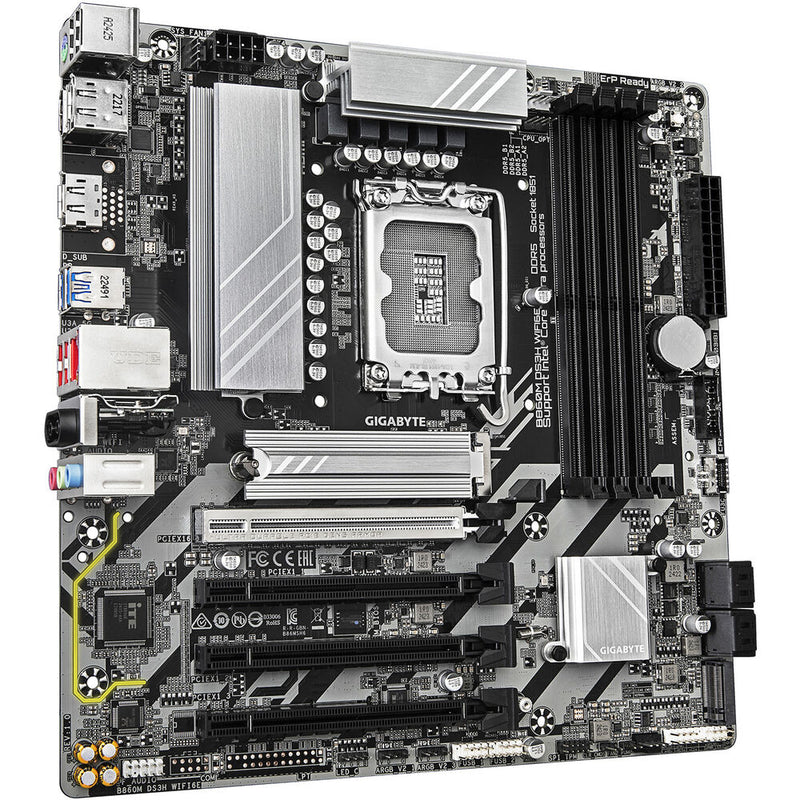 Gigabyte B860M DS3H WIFI6E LGA 1851 Micro-ATX Motherboard