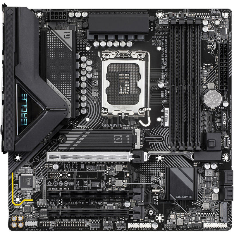 Gigabyte B860M EAGLE PLUS WIFI6E LGA 1851 Micro-ATX Motherboard