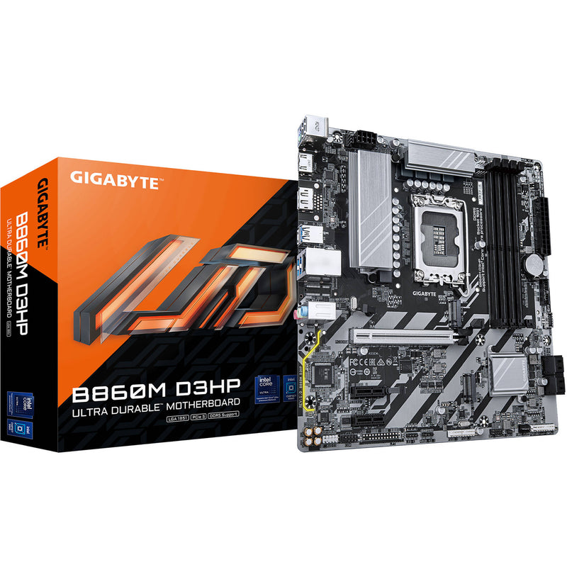 Gigabyte B860M D3HP LGA 1851 Micro-ATX Motherboard