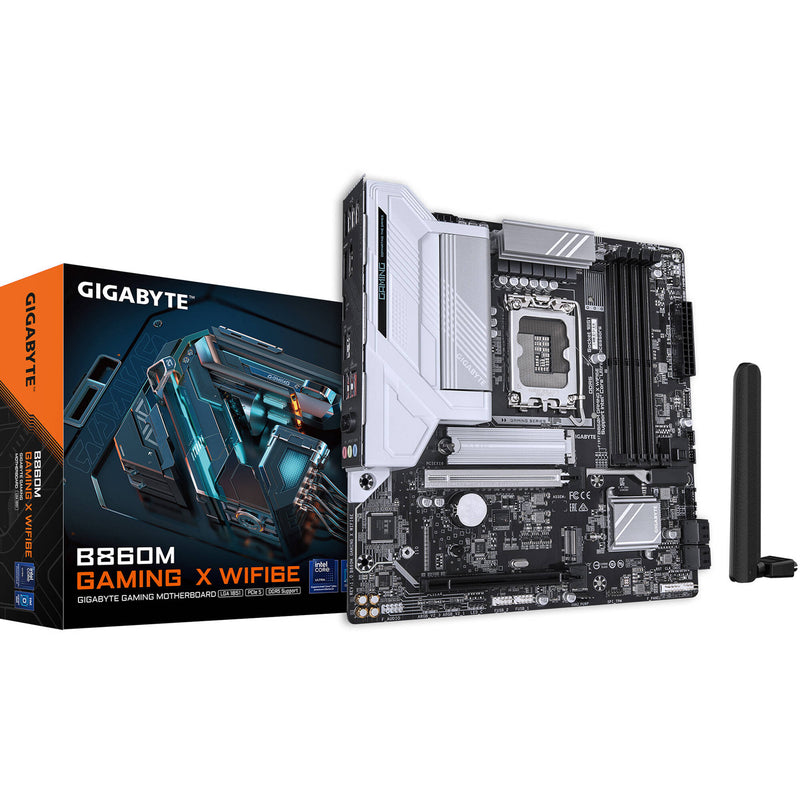 Gigabyte B860M GAMING X WIFI6E LGA 1851 Micro-ATX Motherboard