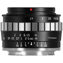 TTArtisan 23mm f/1.4 Lens for Leica L (Black & Silver)