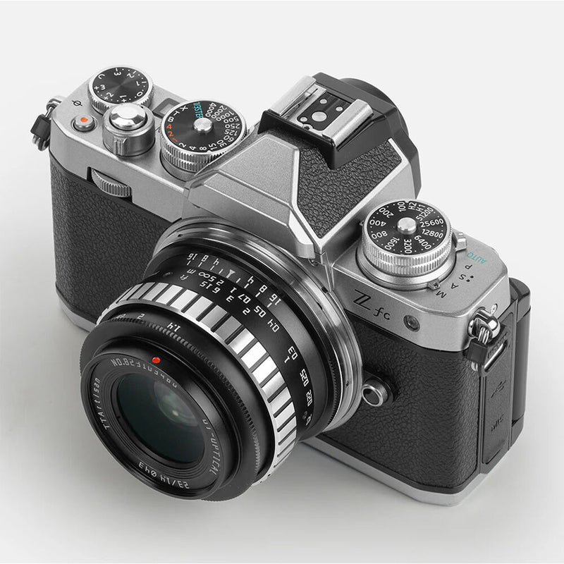 TTArtisan 23mm f/1.4 Lens for Leica L (Black & Silver)