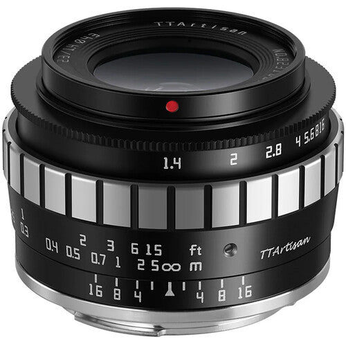 TTArtisan 23mm f/1.4 Lens for Leica L (Black & Silver)