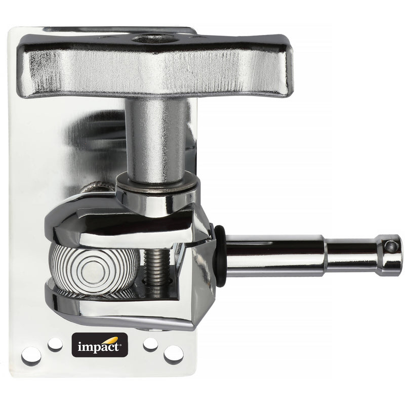Impact Wall Plate with 3" Baby Swivel Pin