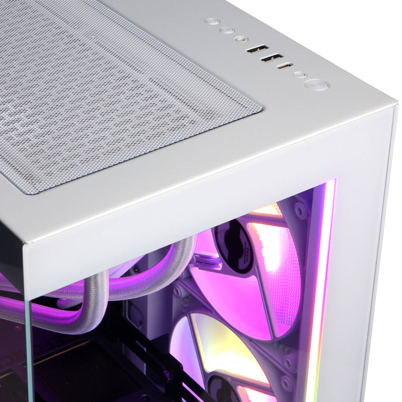 CyberPowerPC Gamer Supreme Liquid Cool Desktop Computer (White)