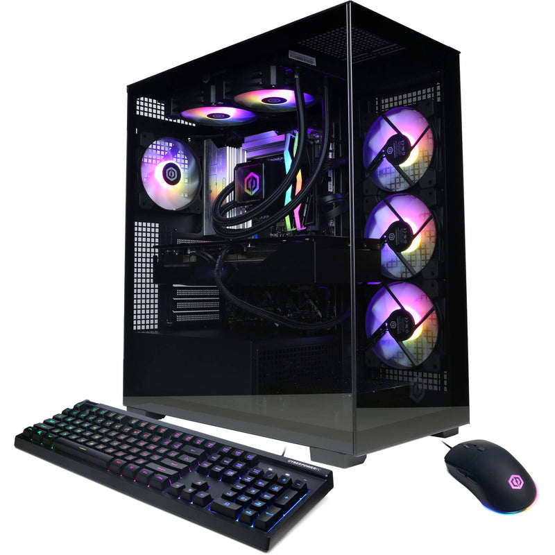 CyberPowerPC Gamer Supreme Liquid Cool Desktop Computer (Black)