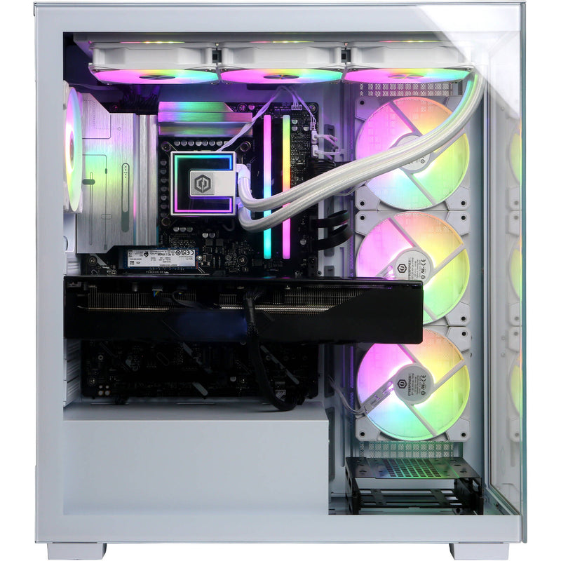 CyberPowerPC Gamer Supreme Liquid Cool Desktop Computer (White)