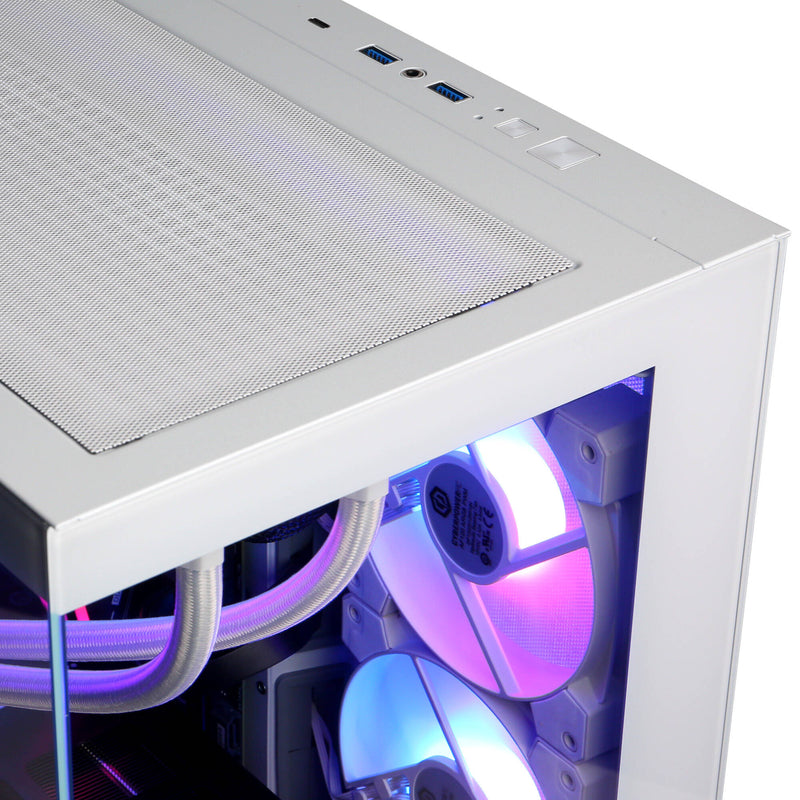 CyberPowerPC Gamer Supreme Liquid Cool Desktop Computer (White)