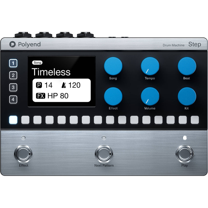 Polyend Step 4-Track Drum Machine Pedal