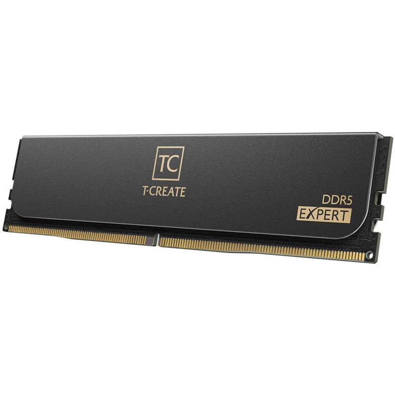 Team Group 96GB T-Create Expert DDR5 6400 MHz UDIMM Memory Kit (2 x 48GB, Black)