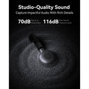 Hollyland LARK M2S DUO 2-Person Wireless Microphone System with USB-C Connector for Mobile Devices (2.4 GHz, Space Gray)