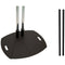 Premier Mounts TL Base with PSD-HDCA Adapter and T72B Extra Dual Poles, 72" Kit (Black)