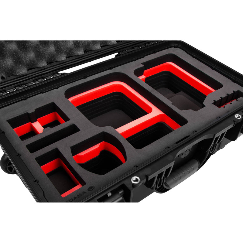 Foama Carry-On Case for Canon EOS C400 (Red)