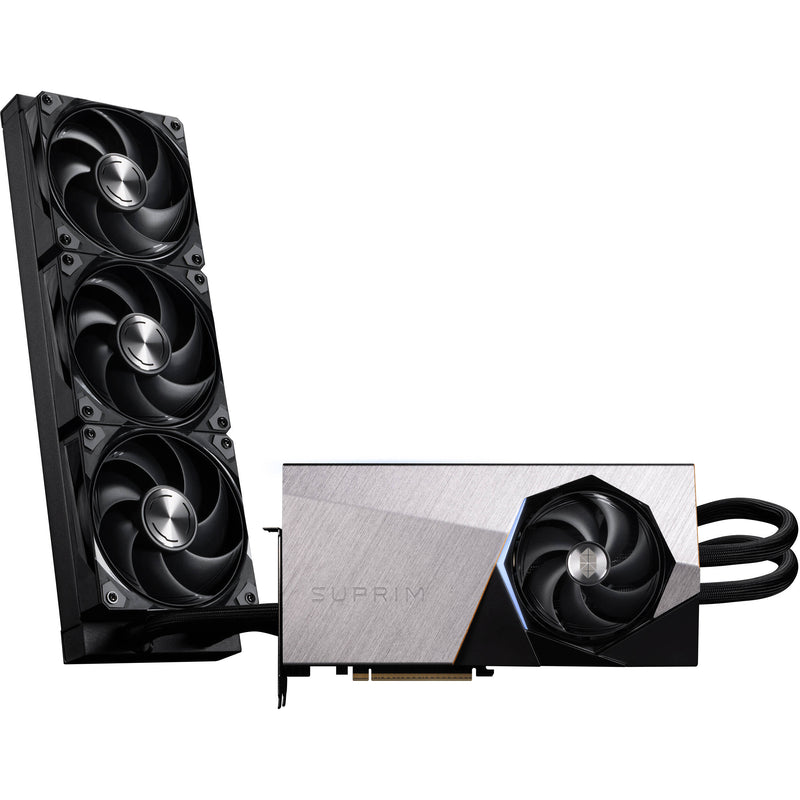 MSI GeForce RTX 5080 SUPRIM LIQUID SOC Graphics Card