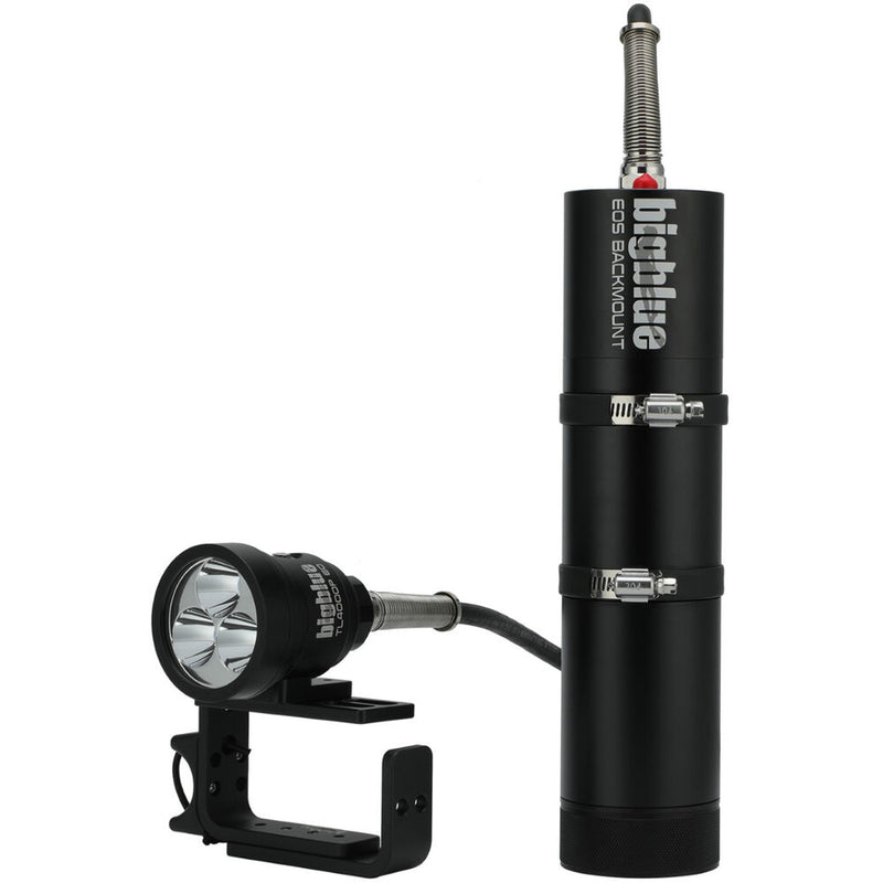 Bigblue TL4000P EOS Canister LED Spotlight with Back Mount (Black)