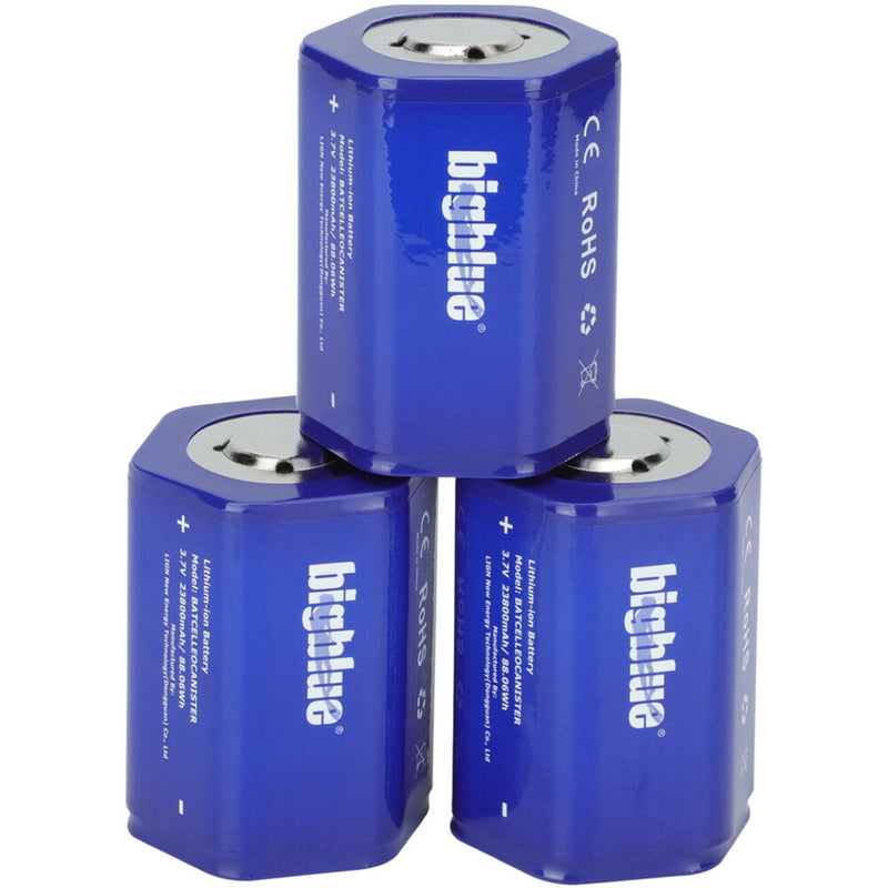 Bigblue TL4000P EOS Canister LED Spotlight with Back Mount (Blue)