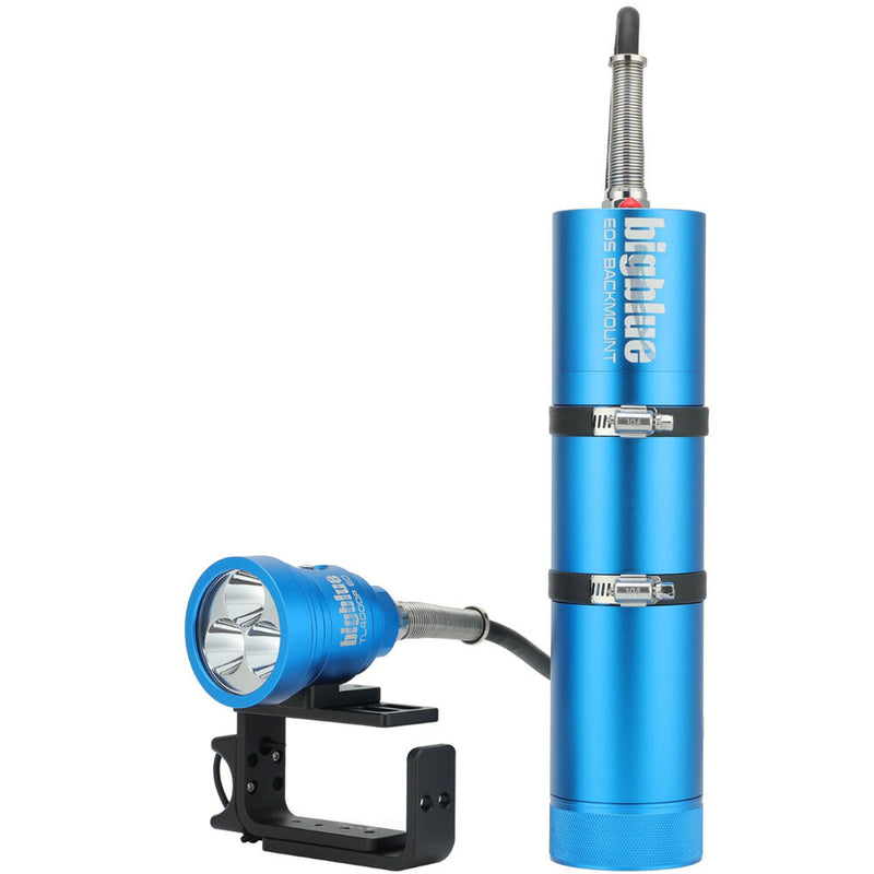 Bigblue TL4000P EOS Canister LED Spotlight with Back Mount (Blue)