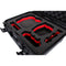 Foama Waterproof Carry-On Hard Shell-Case for DJI Avata 2 Fly More Combo (Black/Red)