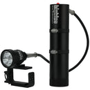 Bigblue TL4000P EOS Canister LED Spotlight with Side Mount (Black)