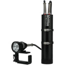 Bigblue TL4000P EOD Canister LED Spotlight with Back Mount (Black)