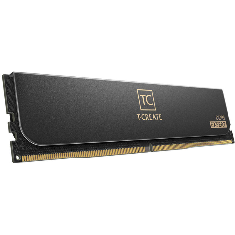 Team Group 96GB T-Create Expert DDR5 6400 MHz UDIMM Memory Kit (2 x 48GB, White)