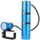 Bigblue VTL7000P MAX EOS Canister LED Spotlight with Side Mount (Blue)