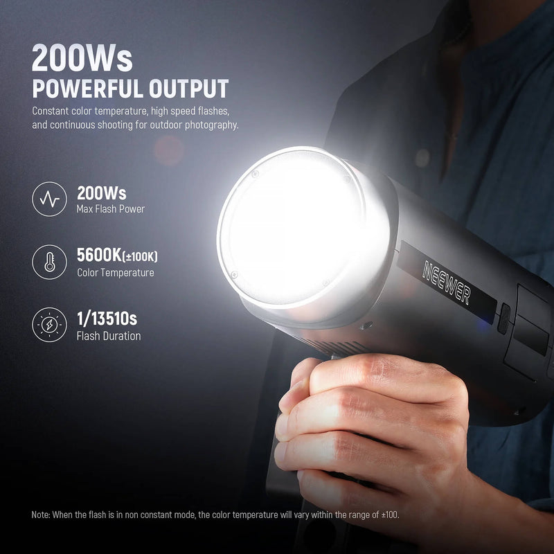 Neewer Q200 2.4 GHz Outdoor Strobe Flash