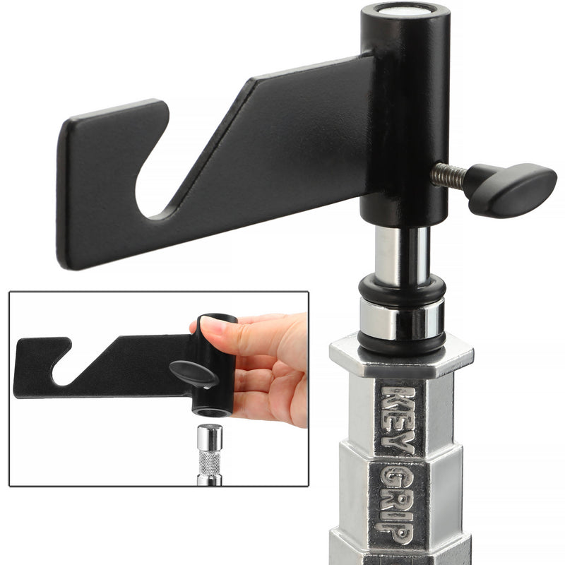 Impact Single Varidrive Background Hooks with Baby Receiver (Pair)