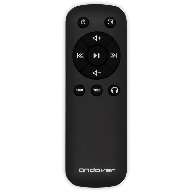 Andover Audio SpinBase 2 Turntable Speaker Base with Bluetooth (White)