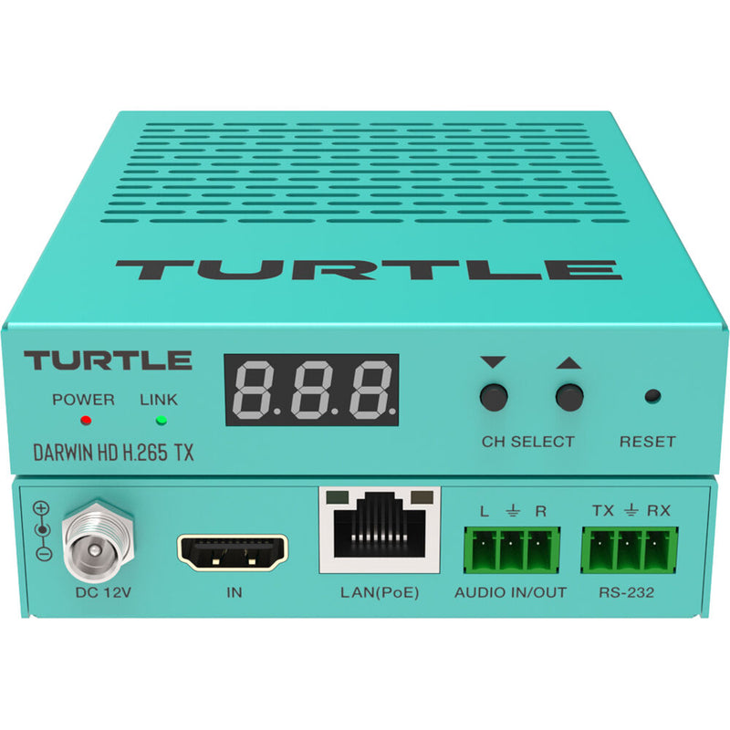 Turtle AV Darwin HD H.265 HDMI 1080p60 4:4:4 AV-over-IP Transmitter