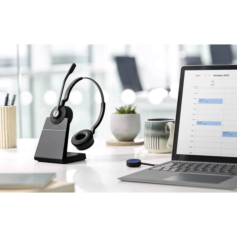 Jabra Engage 55 SE USB-A MS Mono Wireless Headset with Stand