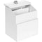 Barska Suggestion & Ballot Drop Box with Paper Holder & Key Lock (White)
