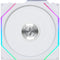 Lian Li 120mm UNI FAN TL Wireless RGB Reverse Blade Case Fan (White)