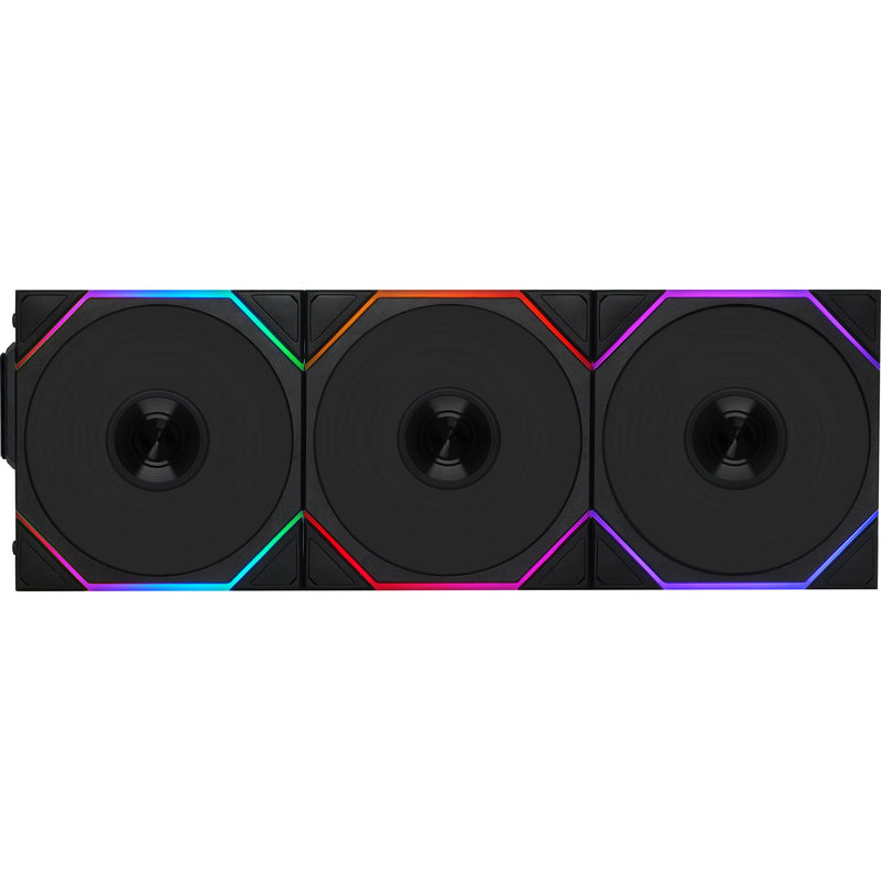 Lian Li 120mm UNI FAN TL Wireless RGB Case Fan (Black, 3-Pack)