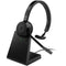 Jabra Evolve 65 TE USB-A UC Mono Wireless Headset with Stand