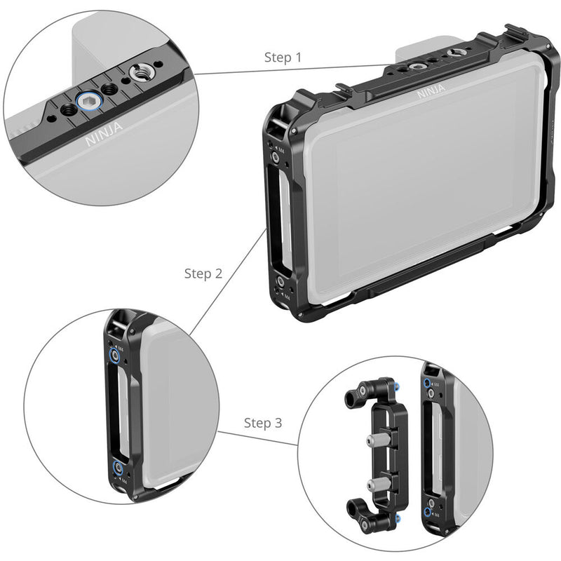 SmallRig Monitor Cage Kit for Atomos Ninja Series