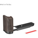 SmallRig L-Shape Mounting Plate with Wood Grip for Nikon Zf