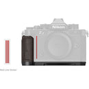 SmallRig L-Shape Mounting Plate with Wood Grip for Nikon Zf