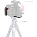 SmallRig L-Shape Mounting Plate with Wood Grip for Nikon Zf