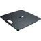 K&M Center-Mount Base Plate M with M20 Mounting Hole (Black)