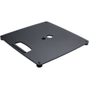 K&M Base Plate S with M20 Center Mount (Black)