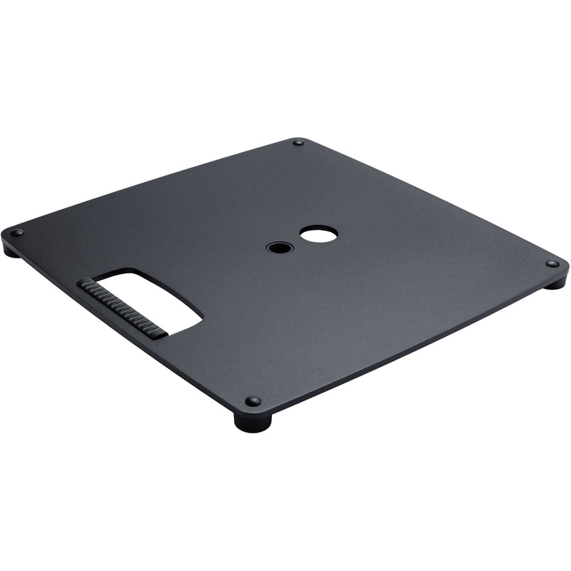K&M Base Plate S with M20 Center Mount (Black)