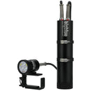 Bigblue VTL7000P MAX EOD Canister LED Spotlight with Side Mount (Black)